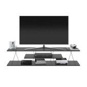 Homedora Tessa Modern Tv Ünitesi Antrasit-Siyah - 3
