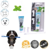 M-Pets Köpekler İçin Naneli Diş Macunu+Fırça Seti 10110799 - 1