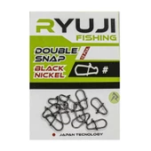 Ryuji Double Snap Rapala Klipsi Nickel - 2