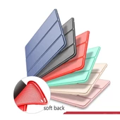 Apple iPad 9. Nesil 10.2" Kılıf Arkası Silikon Smart Case A2602 A2603 A2604 A2605 thumbnail 1