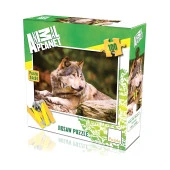 Hayal Sepeti Puzzle  KURT  100 Parça 24X34Cm - 1