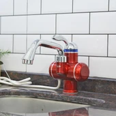 Elektrikli Sıcak Musluk Ani Su Isıtıcı Termal Şofben Musluk ASG-2K - 2