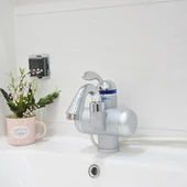 Elektrikli Sıcak Musluk Ani Su Isıtıcı Termal Şofben Musluk ASG-3S - 3