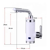Elektrikli Sıcak Musluk Ani Su Isıtıcı Termal Şofben Musluk ASG-5B - 2