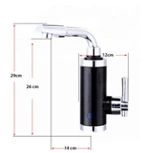 Elektrikli Sıcak Musluk Ani Su Isıtıcı Termal Şofben Musluk ASG-5P - 2