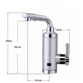 Elektrikli Sıcak Musluk Ani Su Isıtıcı Termal Şofben Musluk ASG-5S - 2