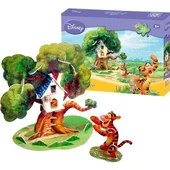 Cubic Fun 3D 46 parça 3 Boyutlu Puzzle Tigger’ın Ağaç Evi - 1