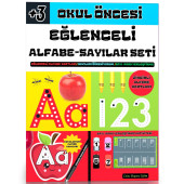 Okul Öncesi Eğlenceli Alfabe-Sayılar Seti (Laminasyonlu) - 1