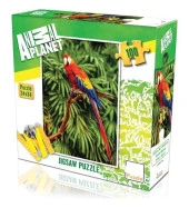 Hayal Sepeti Puzzle Papağan Kuşu Puzzle 100 Parça 24X34Cm - 1