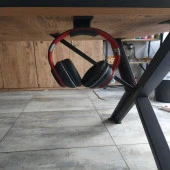 Masaya Takılan Oyuncu Kulaklık Standı Gamer Headset Stand Kulaklık Tutucu Askısı - 6