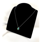 Damla Model His Taşı 925 Ayar Gümüş Kolye - 2