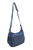 Y.S.Deri Çapraz Askılı Kadın Postacı Çanta Çok Cepli Vegan Deri Bayan Omuz Çantası 30*19 Cm - 7