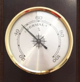 TFA Ahşap Analog Hava İstasyonu Sıcaklık Nem Basınç - 6