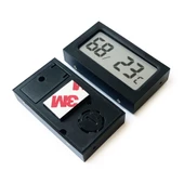 AEK-Tech Dijital Nem Ölçer Termometre (siyah) - 3