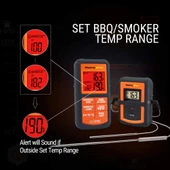 ThermoPro TP08S WiFi Kablosuz Saplamalı Yemek Termometresi - 4