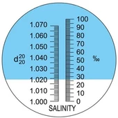 ATC 0-10 Tuzluluk Yoğunluk Ölçer Refraktometre Deniz Akvaryumu thumbnail 4