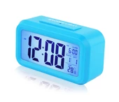 Diwu Optik Masaüstü Saat Takvim Termometre Mavi - 6