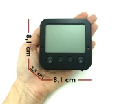 TFA Bingo Işık Sensörlü Ekran Aydınlatmalı Alarmlı Dijital Saat - 5