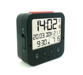 TFA Bingo Işık Sensörlü Ekran Aydınlatmalı Alarmlı Dijital Saat - 2