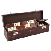 Star Elit Okey Takımı Deri Kilitli Kutu - 1