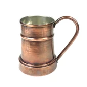 Shark Anatolia Debito Bakır Kupa Bardak Mug Oksit - 2