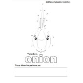 Noktadan Noktaya Sayılarla Boyama Kitabı (İngilizce Kelime Öğrenin) - 5