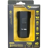 Moon Rigel 700LM USB Şarjlı Bisiklet Ön Far Aydınlatma thumbnail 5