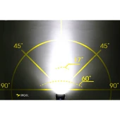 Moon Rigel 700LM USB Şarjlı Bisiklet Ön Far Aydınlatma thumbnail 3