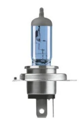 Ampul H4 12v 55 60w Tırnaklı Far 43t 10 Fazla Isık Beyaz - 1