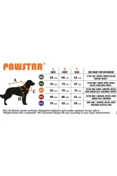 Pawstar Köpek Darkblue Giraffe Big Sweat Büyük 4XLarge Sırt55cm Göğüs72cm Boyun47cm - 5
