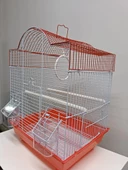 Netx Kırmızı Kuş Kafesi 34.5X28X45.5 CM H89205-R - 3