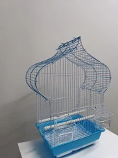 Netx Mavi Kuş Kafesi 34.5X28X45.5 CM H89205-R - 3
