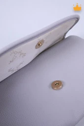 Babydola Suni Deri Alt Açma Matı Minderi Alt Değiştirme Çantası Örtüsü 13596 - 4