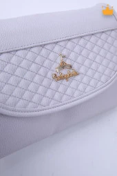 Babydola Suni Deri Alt Açma Matı Minderi Alt Değiştirme Çantası Örtüsü 13596 - 7