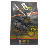 SR SazanRig Krank Model Teflon Mat Siyah Delikli Olta Iğnesı 6 No (10 Adet) - 2
