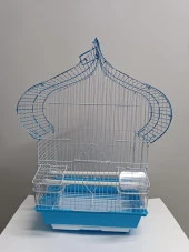 NetX Damla Mavi Kafes H1105A-R 40x23x52 cm Kanarya Muhabbet Kuşu için - 1