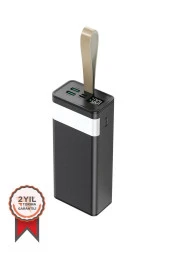 Torima TRM-1033 22.5W Hızlı Şarj Özellikli Dijital Şarj Göstergeli 30.000 Mah Powerbank Siyah - 1