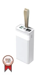 Torima TRM-1033 22.5W Hızlı Şarj Özellikli Dijital Şarj Göstergeli 30.000 Mah Powerbank Beyaz - 1