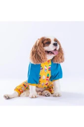 Pawstar Köpek Ice Creams Pyjamas 2XLarge Sırt43cm Göğüs58cm Boyun38cm - 2