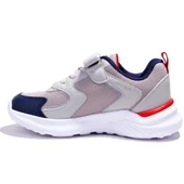 Pepino 1425 Gri Kırmızı Ortopedik Günlük Erkek Çocuk Spor Ayakkabı - 3