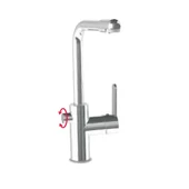 Aceser Dilara Kuğu Akıllı Lavabo Bataryası 5520105615 - 1