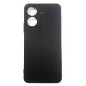 Xiaomi Redmi 13C Ruber Case Yumuşak Slikon Kılıf Siyah - 1