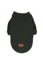 Pawstar Kedi ve KÜÇÜK Köpek Haki Triko Sweat XL Sırt38cm Göğüs55cm Boyun34cm - 1