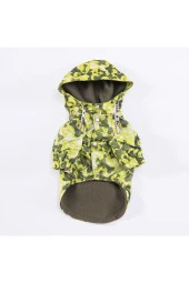 Pawstar KÜÇÜK Köpek Greenossa Raincoat Medium Sırt28cm Göğüs41cm Boyun26cm - 4