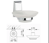 Damla Banyo Piramit Sabunluk Krom 0003751 8699421212066 - 2