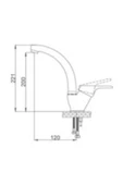 G.M.S Rise Kuğu Lavabo Bataryası Rs229 8698918530164 - 2