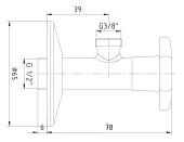 25 Adet ECA Uzun Ara Musluk 102111065 thumbnail 2