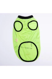 Pawstar Köpek T-Shirt Yeşil No Prob-Lama Büyük 3XLarge Sırt49cm Göğüs66cm Boyun43cm - 3