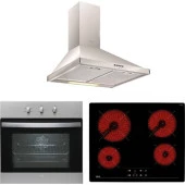 Teka He 715 Fırın-Tz 6415 Ocak-Df 60 Davlumbaz Ankastre Set - 1