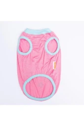 Pawstar Kedi ve KÜÇÜK Köpek T-Shirt Pink Aloha 2XL Sırt43cm Göğüs58cm Boyun38cm - 4